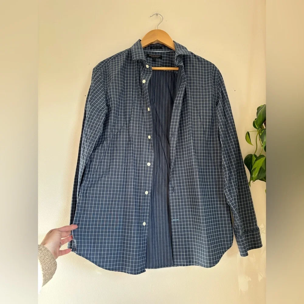 Banana Republic Grant Fit 120s Supima Cotton Shirt